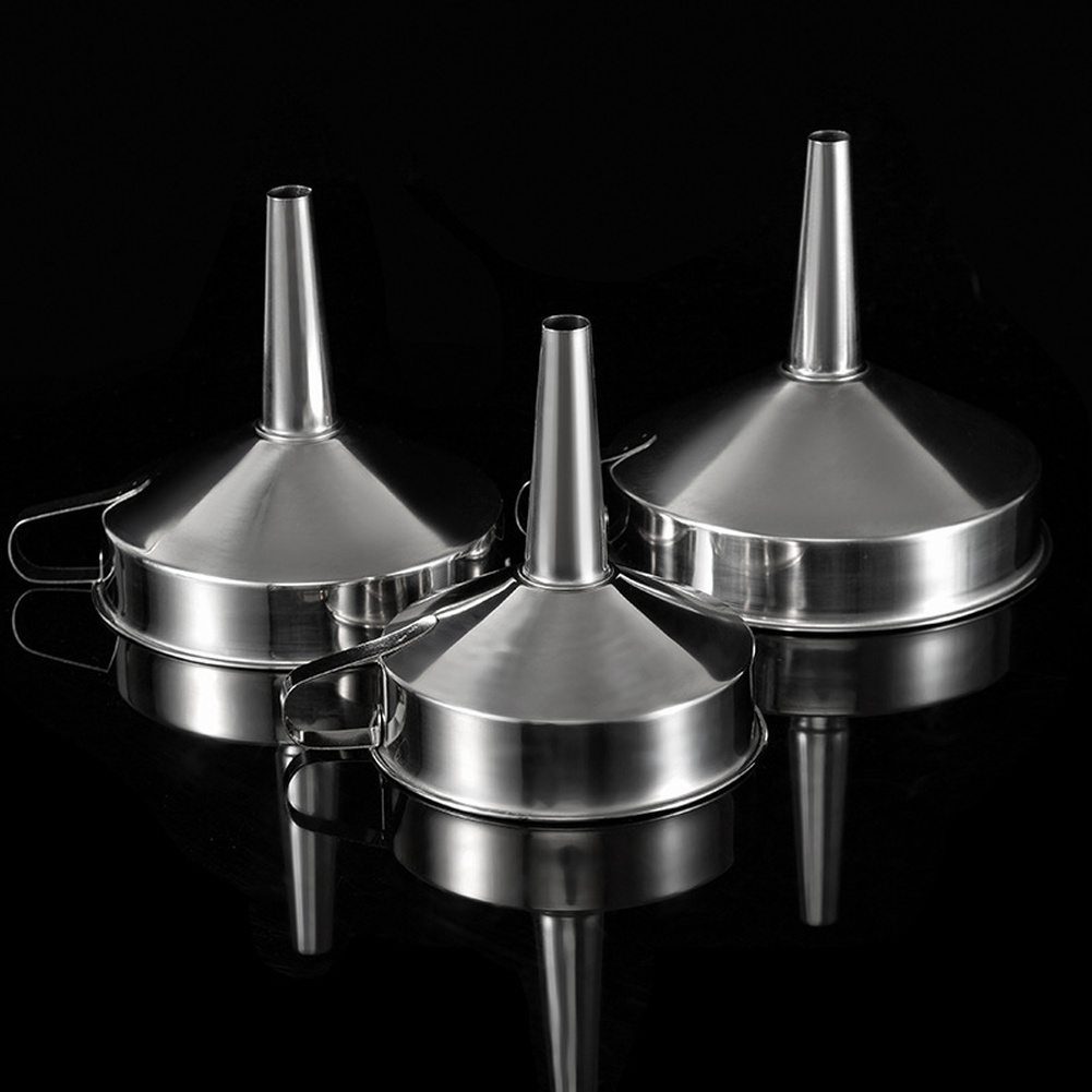 Kitchen Gadgets Pakistan - 1 Stück Edelstahl-Öltrichter mit breiter Öffnung,