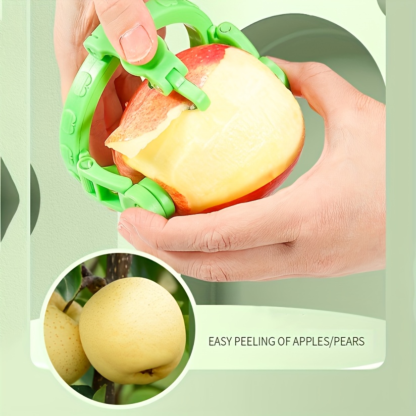 Kitchen Gadgets Ideas - Obst- und Gemüsewerkzeuge, tragbarer rotierender Schäler
