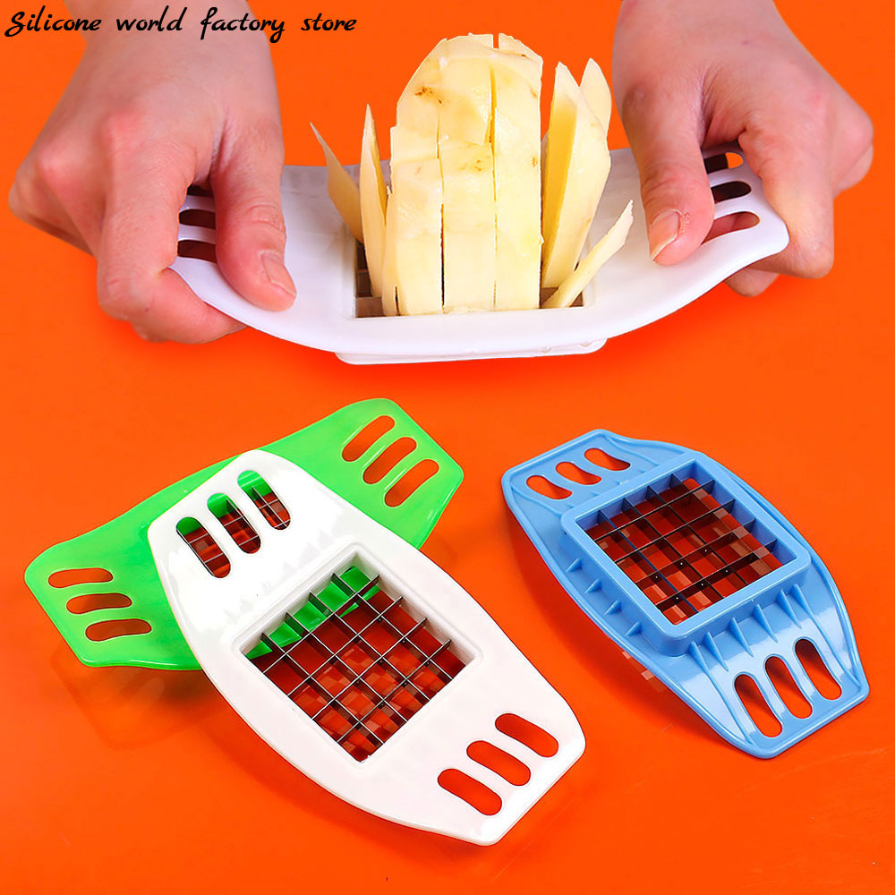 Kitchen Gadgets Cutting Tools - Silikon Welt Kartoffel schneider multifunktion ale