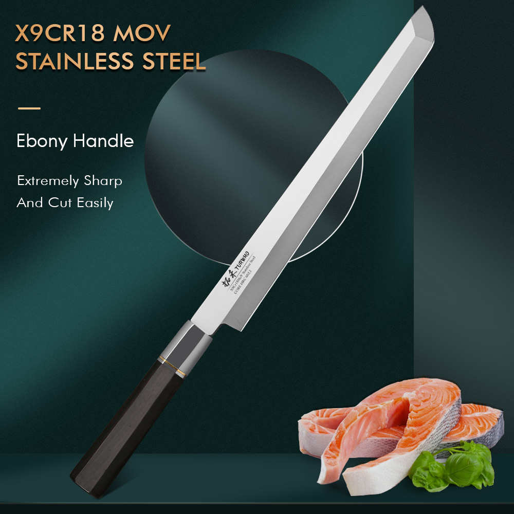 Kitchen Gadgets Japanese - Turwho-Japanisches Sashimi-Messer 270mm, Küchenmesser, zum Schneiden