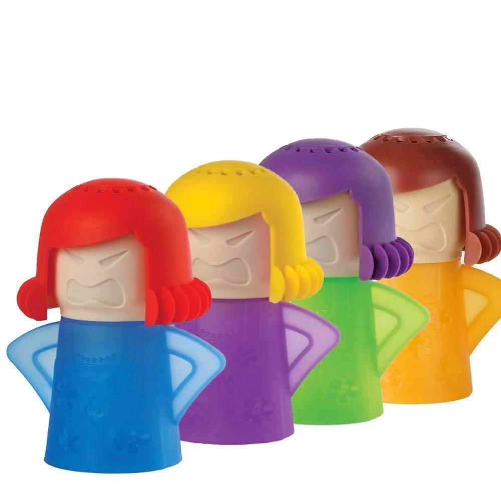 Kitchen Gadgets For Mom - Angry Mama Mikrowellenreiniger Dampfofen-Fettlöser Niedliche Wütende