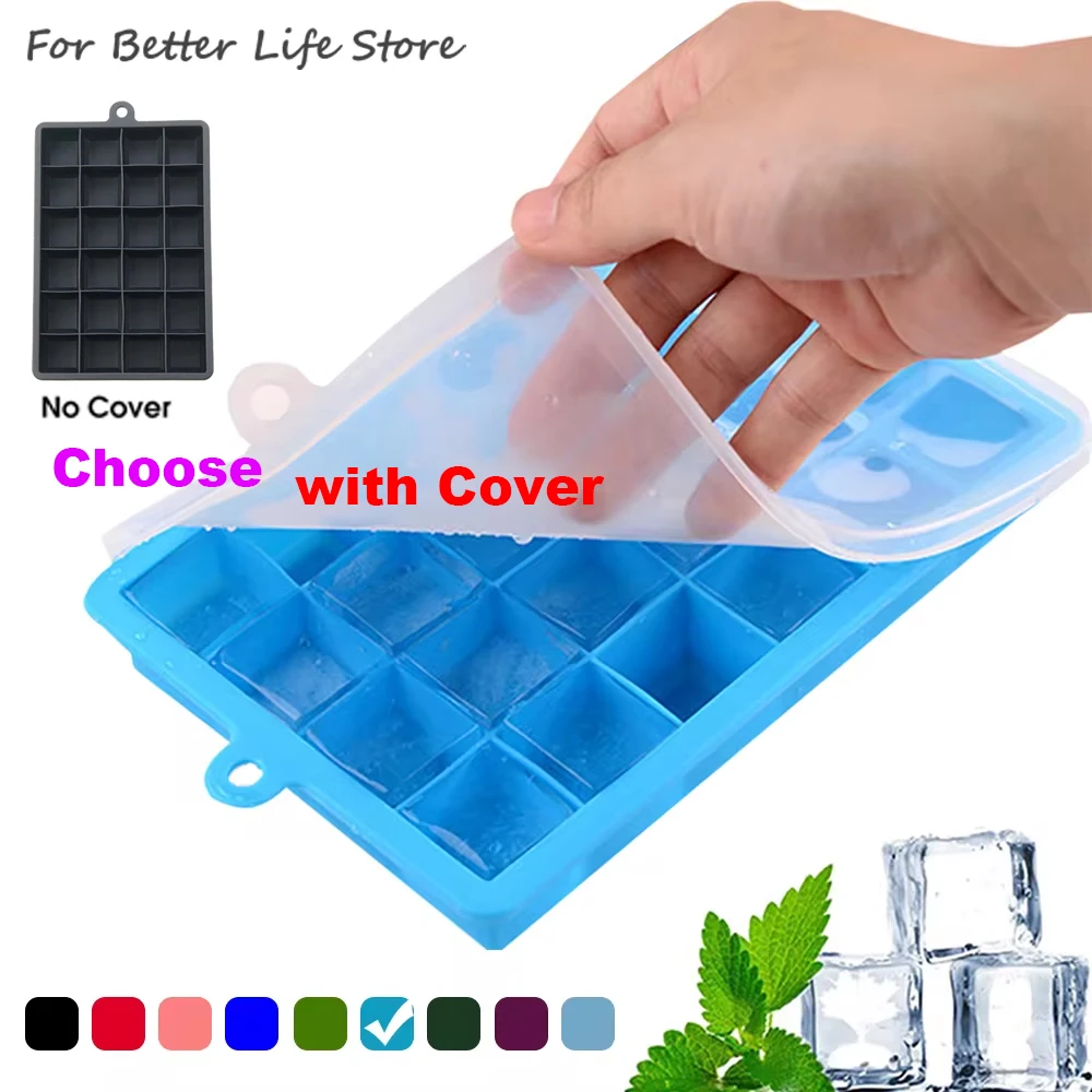 Kitchen Gadgets Baking - Mit Deckel/Kein Deckel 24-Loch Silikon Eis