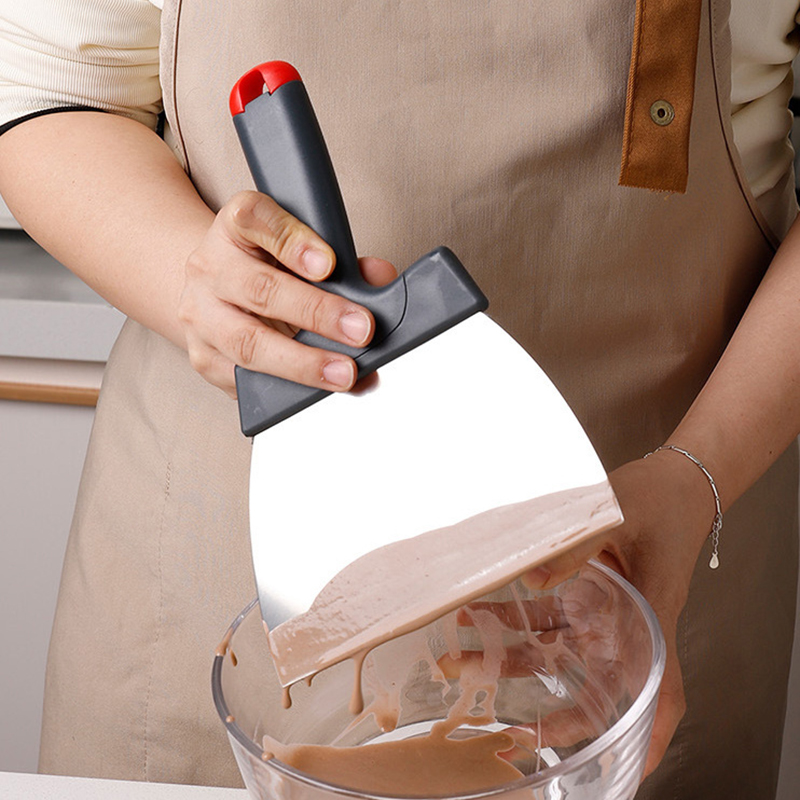 Kitchen Gadgets For Seniors - Edelstahl Teig Schaber Beschichtung Spachtel Für