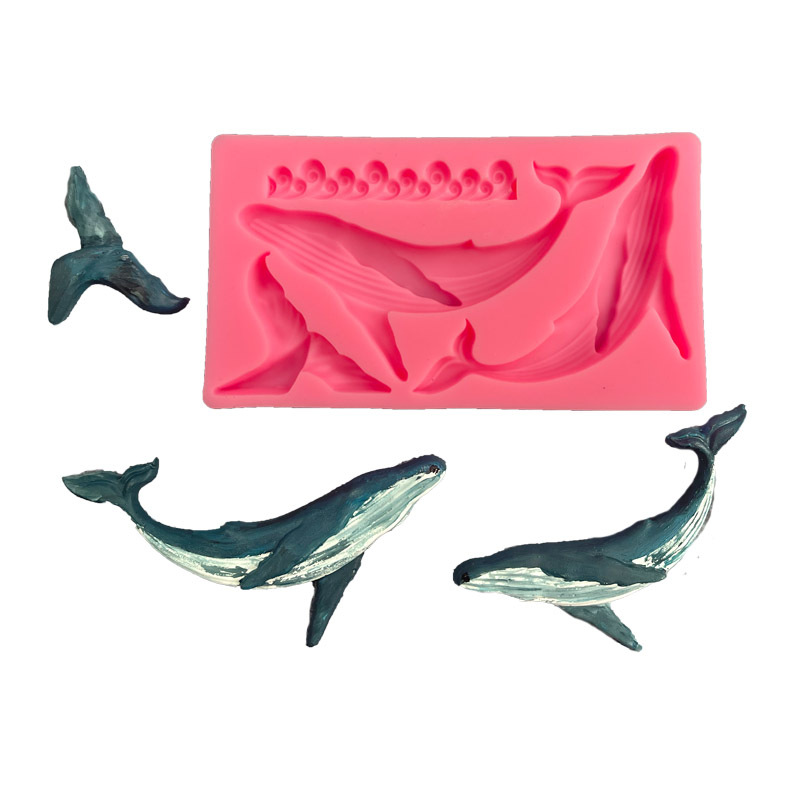 Kitchen Gadgets Baking - Diy wal silikon form ocean serie