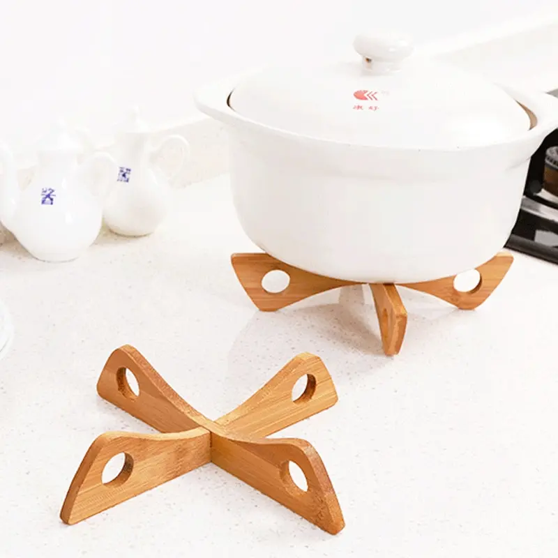 Kitchen Gadgets In Japan - Kreuz Tablett Halter Holz Abnehmbare Tisch