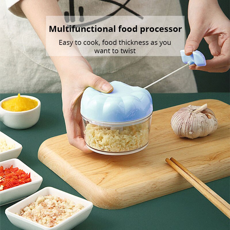 Kitchen Gadgets For Cooking - 1pc Blau/Rosa Manuelle Knoblauch Stampfer Hand