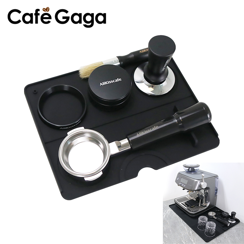 Kitchen Handy Gadgets - Kaffee Tamper Matte Espresso Siebträger Station