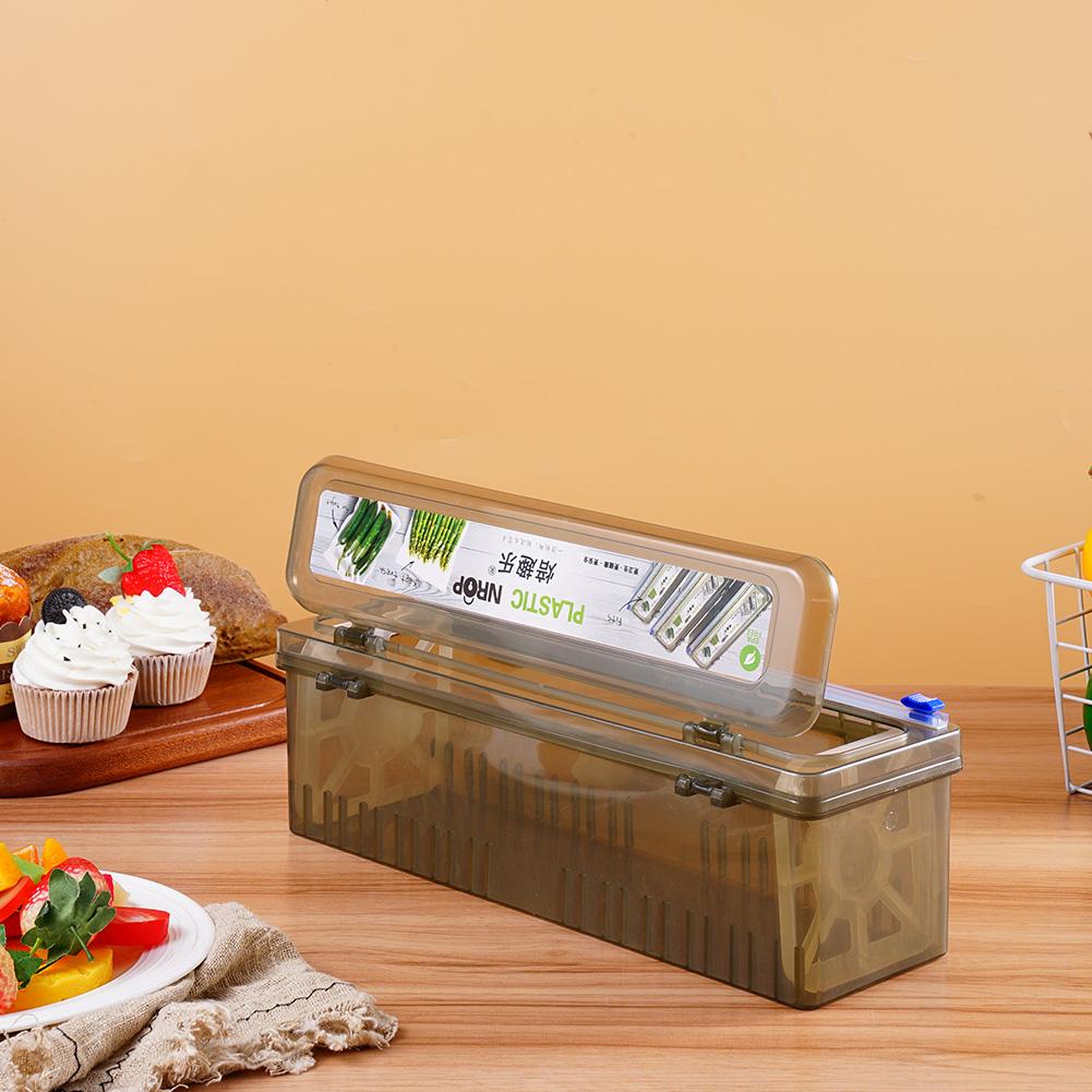 Kitchen Gadgets For Seniors - Kunststoff Wrap Dispenser Frischhaltefolie Cutter Küche