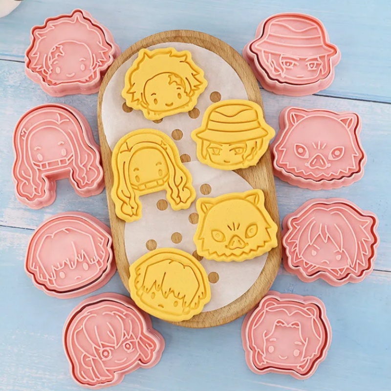 Kitchen Gadgets In Japan - Demon Slayer Kuchen-Ausstechformen-Set Tanjirou Nezuko DIY