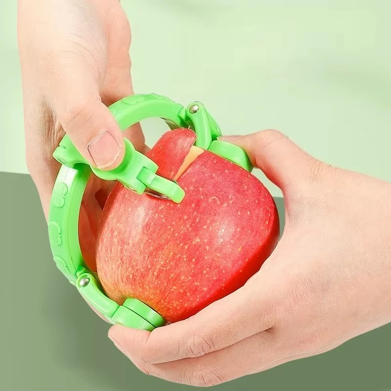 Kitchen Gadgets Ideas - Obst- und Gemüsewerkzeuge, tragbarer rotierender Schäler