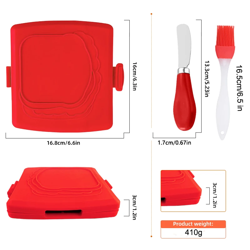 3er-Pack Lebensmittelechter Sa – Kitchen Gadgets Baking Bewertung und Preis