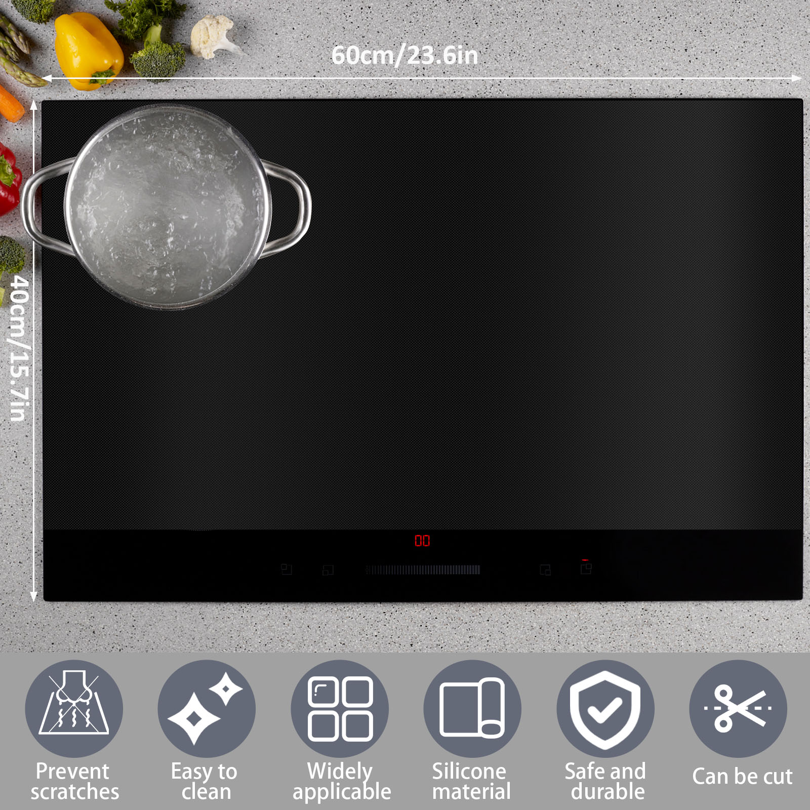Induktion Herd Abdeckung Silik – Kitchen Gadgets For Seniors Bewertung und Preis