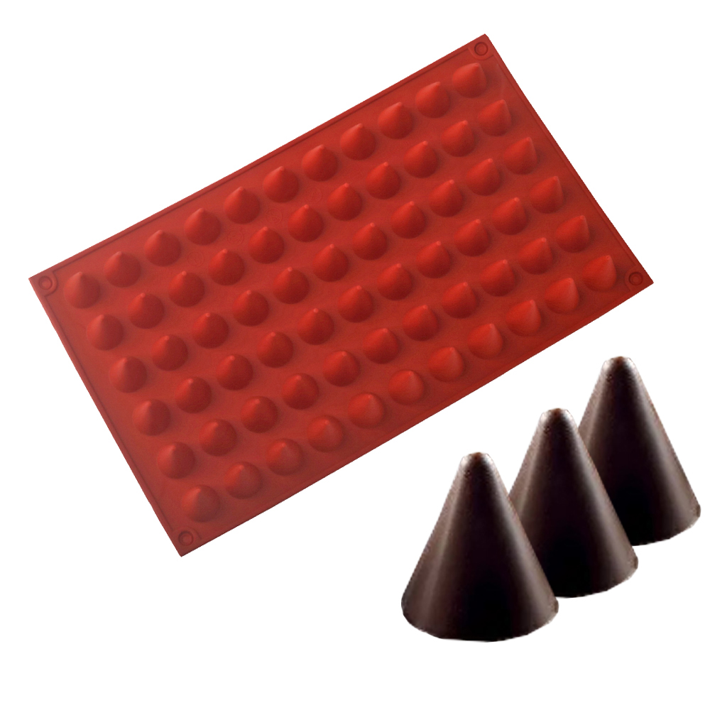 66-Zellen Kegel Schokolade Bac – Kitchen Gadgets Baking Bewertung und Preis