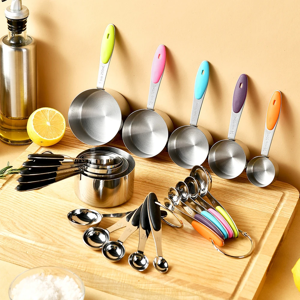 5/10Pcs Edelstahl Messbecher U – Kitchen Gadgets Pakistan Bewertung und Preis
