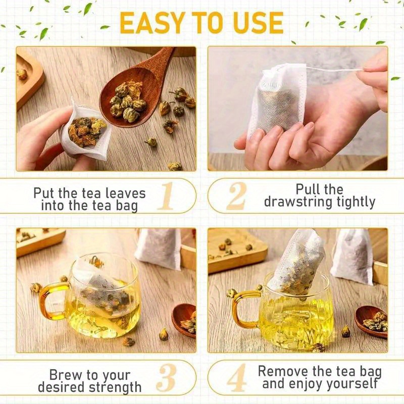 100 Stück Einweg-Teebeutel, Fi – Kitchen Room Gadgets Bewertung und Preis
