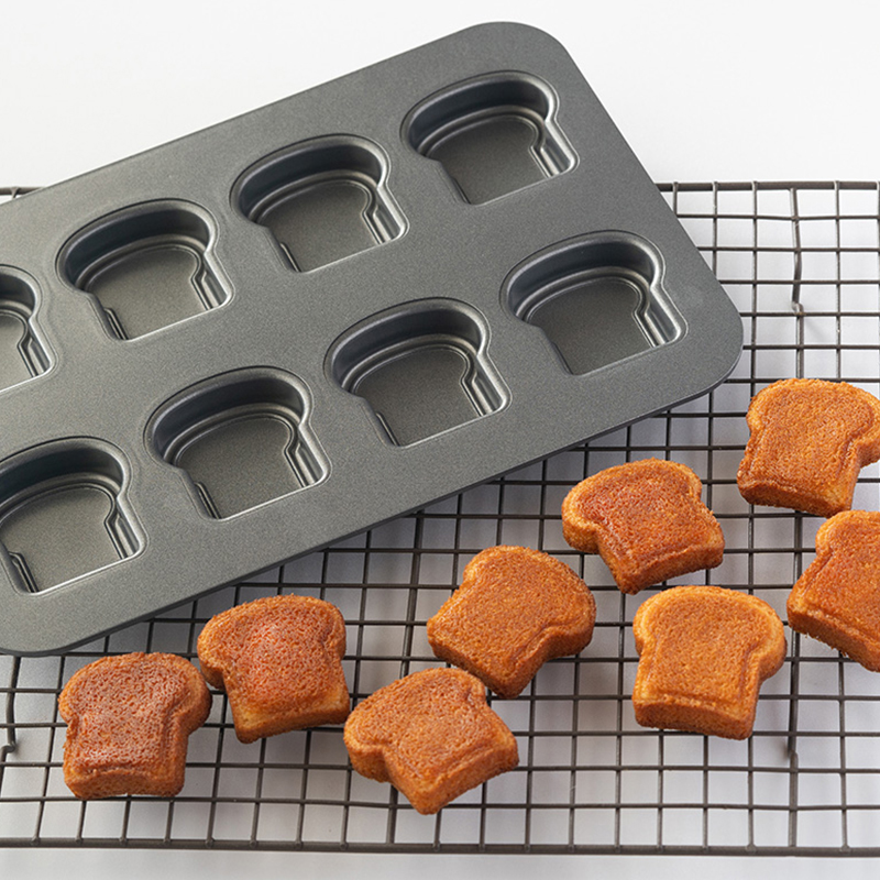 8-Hohlraum-Toastbrot-Muster, K – Kitchen Gadgets Baking Bewertung und Preis