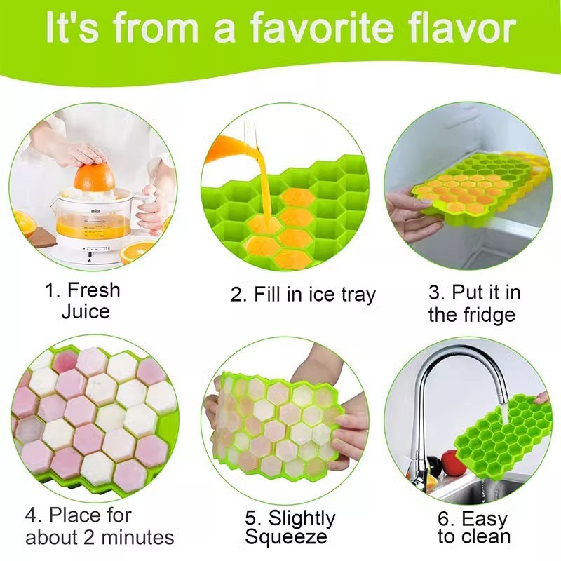 37-Gitter-Silikon-Eisgitter-Ku – Kitchen Gadgets Baking Bewertung und Preis