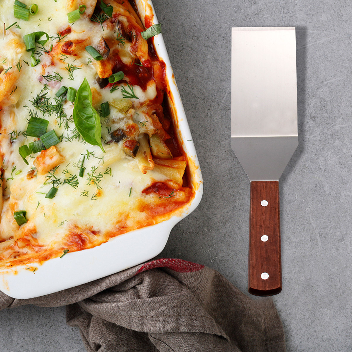 1 Set Edelstahl-Pizzaschaufel  – Kitchen Gadgets Baking Bewertung und Preis