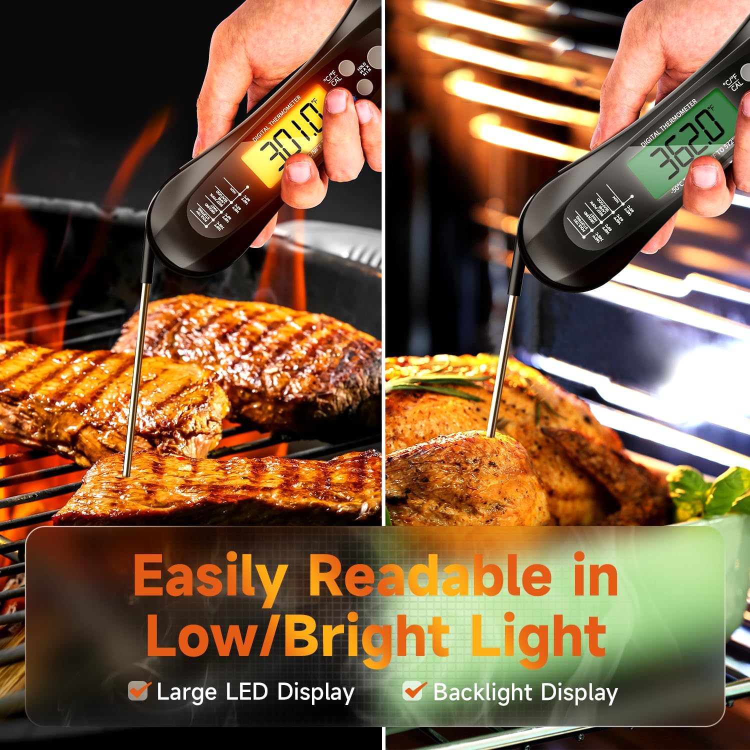 Digitales, sofort ablesbares F – Instant Read Thermometer Bewertung und Preis