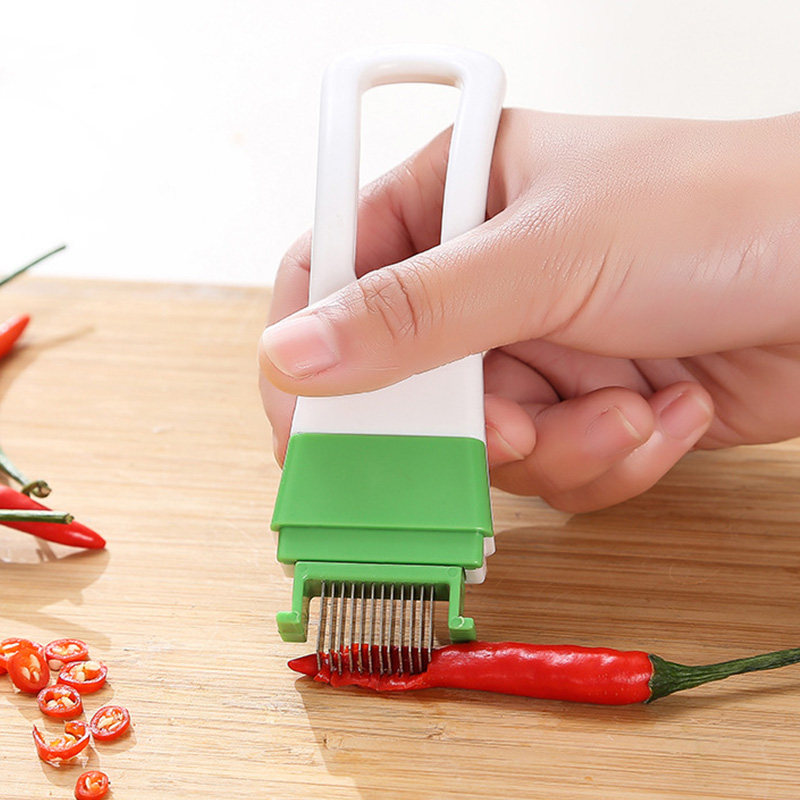 Frühlingszwiebel-Schneidemesse – Kitchen Gadgets Cutting Tools Bewertung und Preis