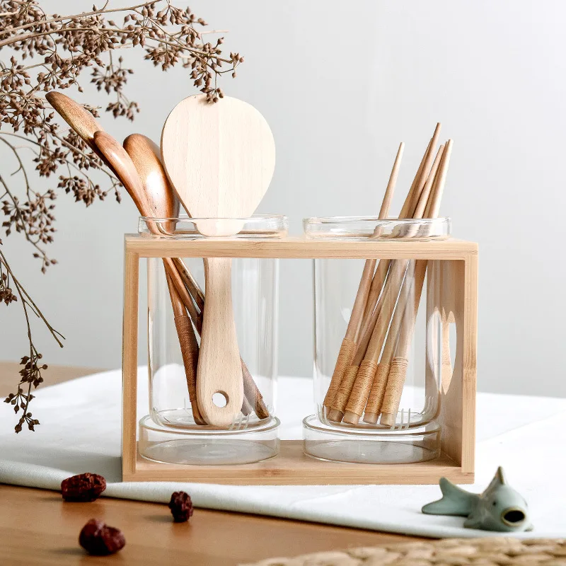 Utensilien-Behälter Glas-Küche – Kitchen Gadgets In Japan Bewertung und Preis