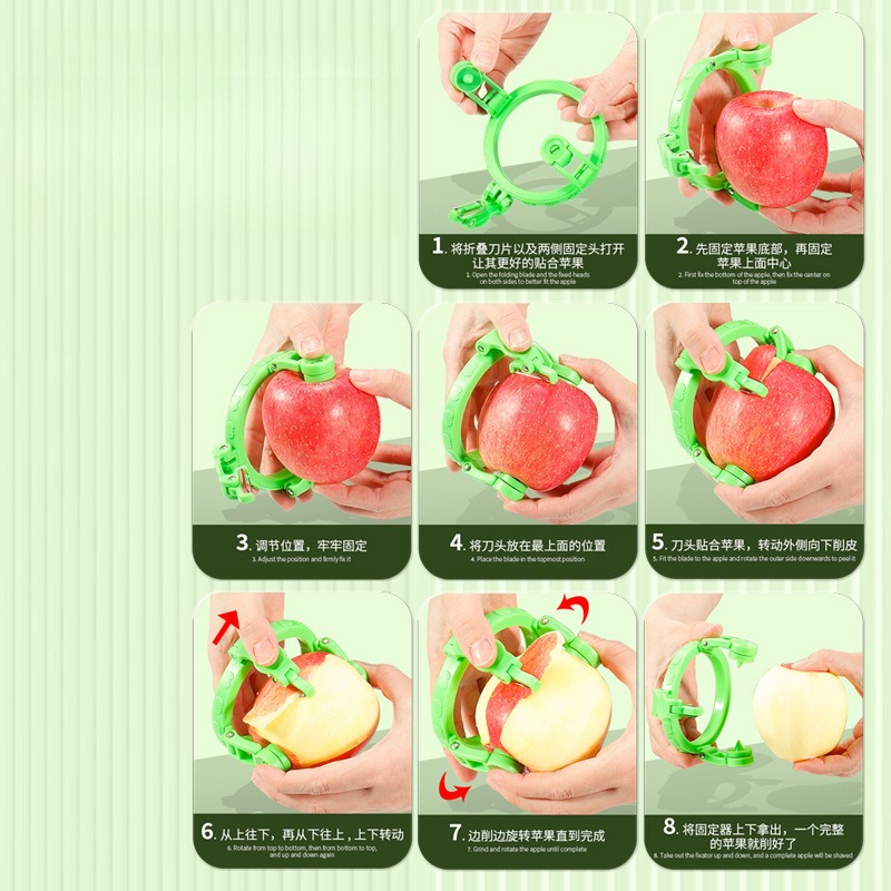 Handgehaltener drehbarer Apfel – Kitchen Gadgets Ideas Bewertung und Preis