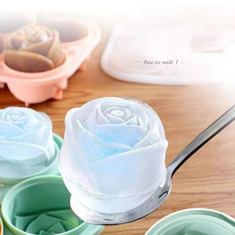 3D Rose Eis Formen 4 Löcher Ei – Kitchen Gadgets Baking Bewertung und Preis