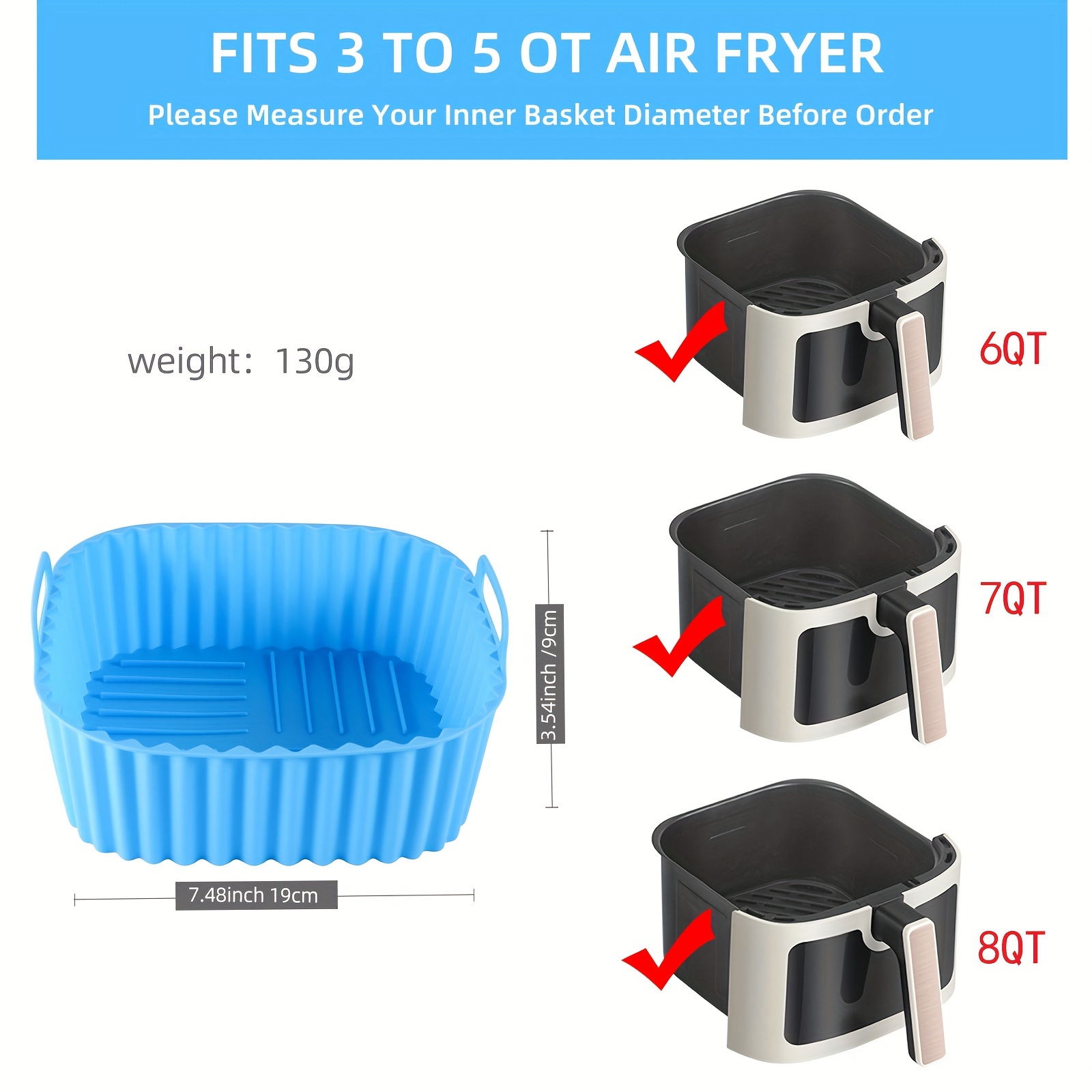 Die 1-teilige Heißluftfritteus – Kitchen Gadgets Baking Bewertung und Preis