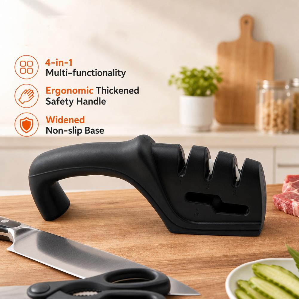 Küchenmesserschärfer 4-in-1 Ha – Kitchen Handy Gadgets Bewertung und Preis
