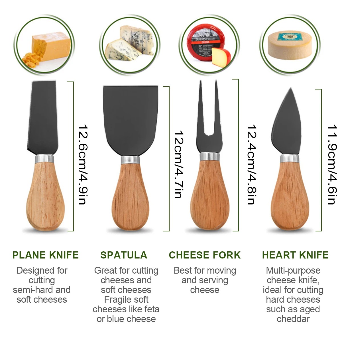 Käsemesser-Set für Charcuterie – Kitchen Gadgets In Japan Bewertung und Preis