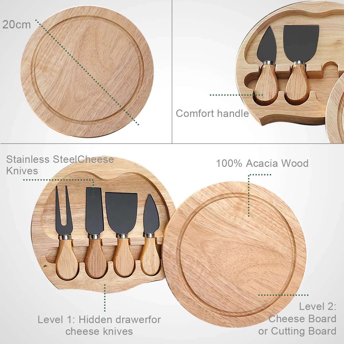 Käsemesser-Set für Charcuterie – Kitchen Gadgets In Japan Bewertung und Preis