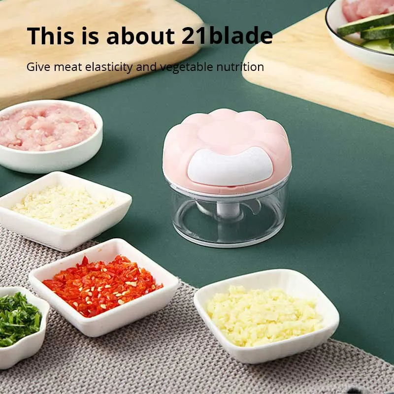 1pc Blau/Rosa Manuelle Knoblau – Kitchen Gadgets For Cooking Bewertung und Preis