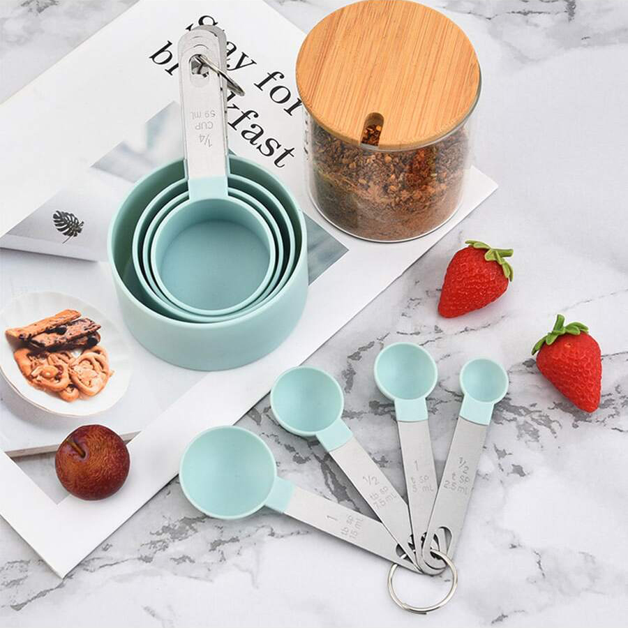 4PCS/8PCS kunststoff messbeche – Kitchen Gadgets Pakistan Bewertung und Preis