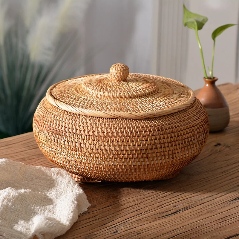 Handgewebte Rattan-Aufbewahrun – Kitchen Gadgets In Japan Bewertung und Preis