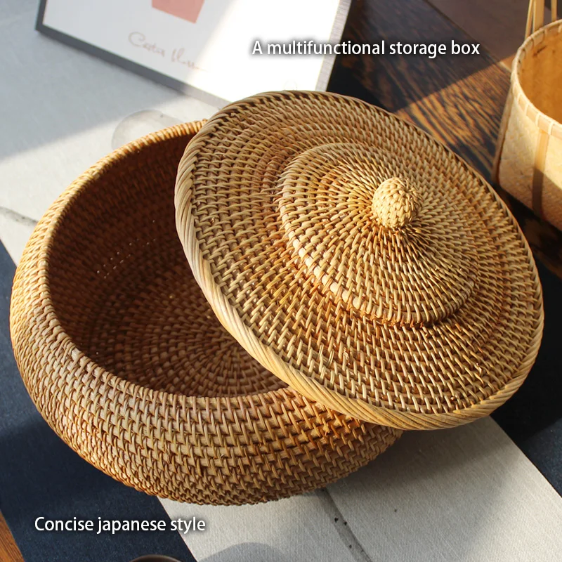 Handgewebte Rattan-Aufbewahrun – Kitchen Gadgets In Japan Bewertung und Preis